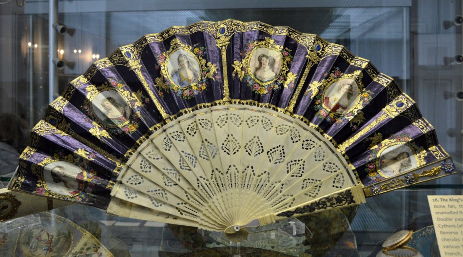 Greenwich Fan Museum Blue Fan
