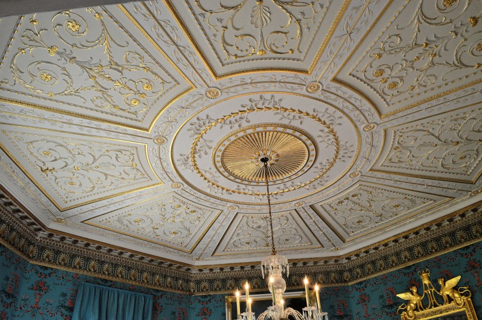 Danson House - Blue Room Ceiling