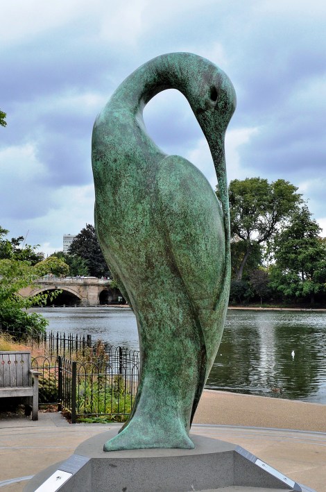 Bird Statue - Kensington Gardens