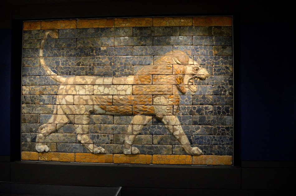 British Museum - Lion Fresco