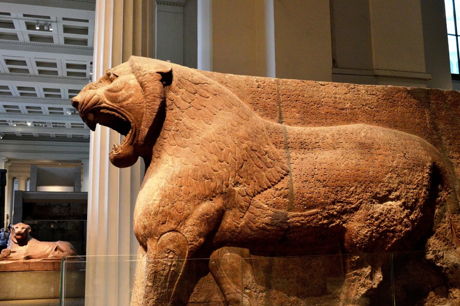 British Museum - Lion Statue