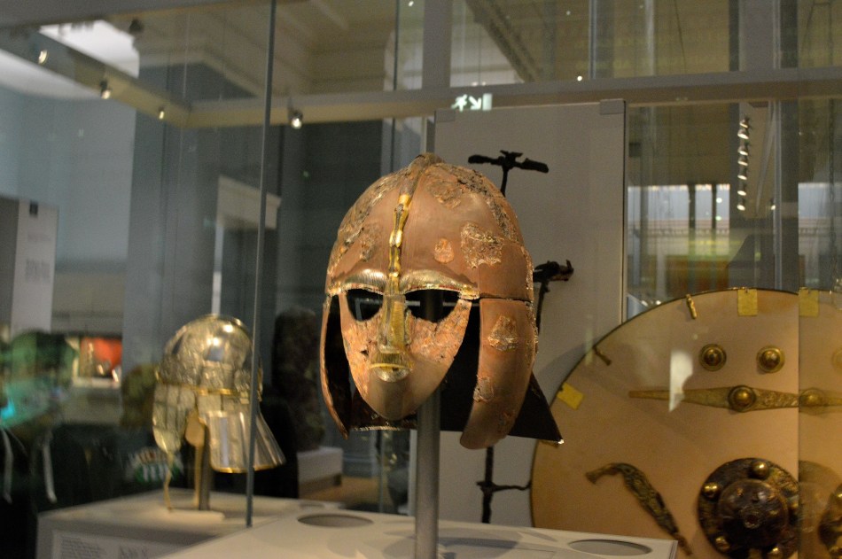 British Museum - Sutton Hoo Original Helmet