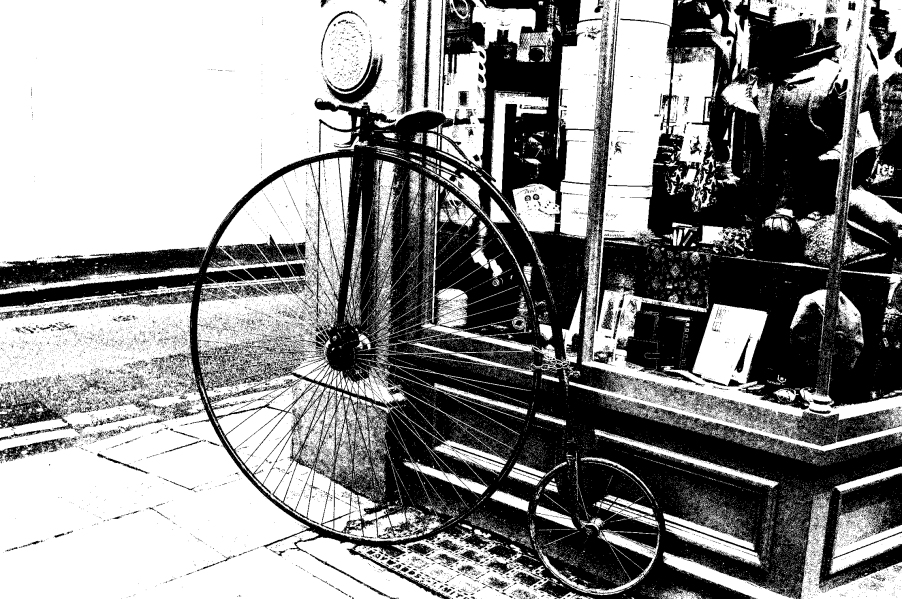 Peny Farthing Bicycle - Aged