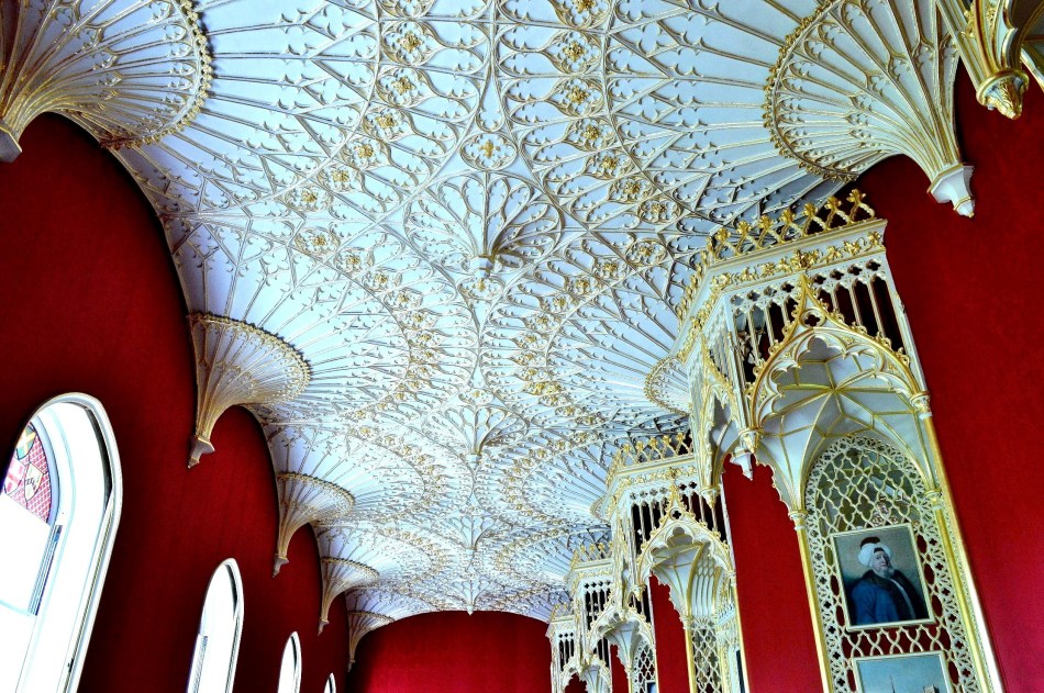 Strawberry Hill House - Gallery Ceiling