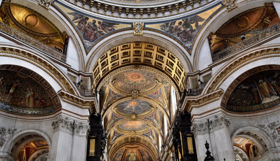St Paul's Cathedral Ceiling 2