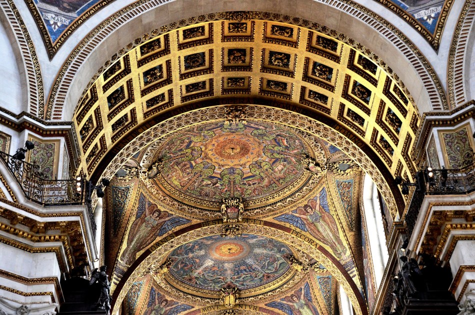 St Paul's Cathedral Ceiling 3