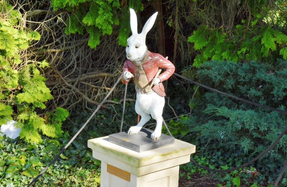 White Rabbit at Wisley Gardens