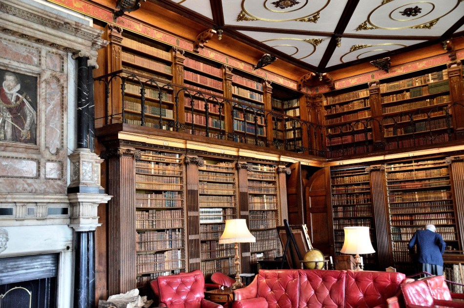 Library at Hatfield House