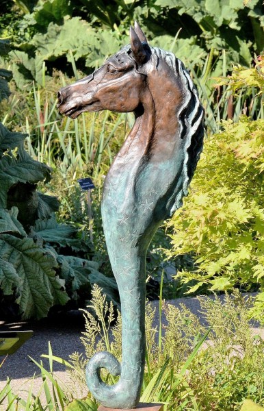 Sea Horse in Rockery at Wisley Gardens