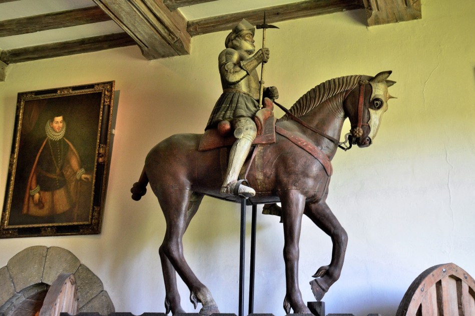 Knight on Horse Leeds Castle