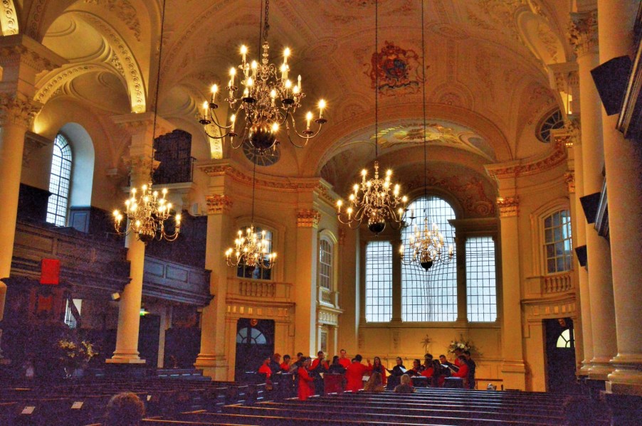 Inside St Martin in the Field