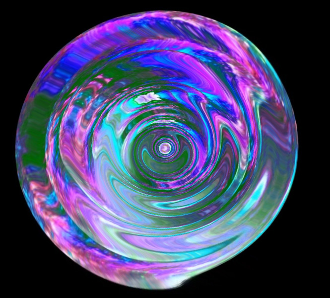 Layered Bubble4 copyright Graham in Hats