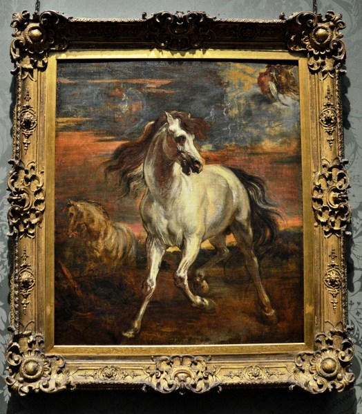 The Horses of Achilles in the style of Anthony van Dyke