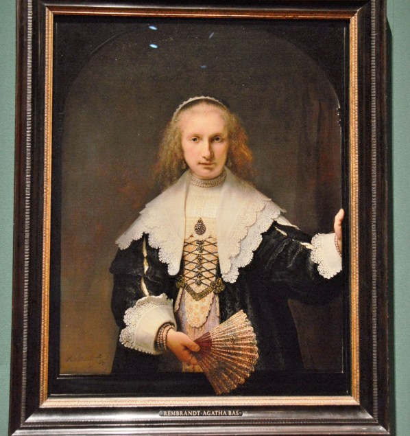 Agatha Bas by Rembrandt van Rijn