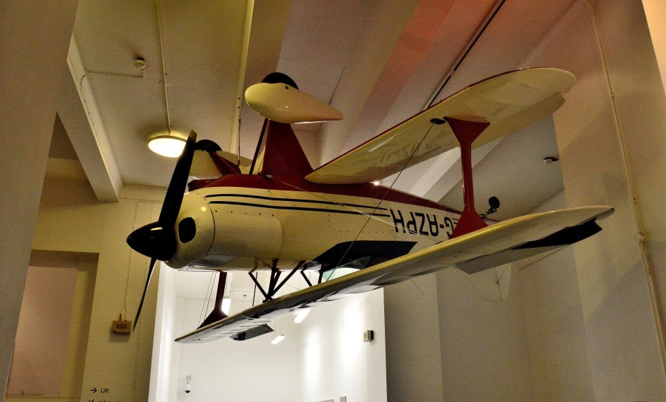 Arobatic Aircraft at London Science Museum