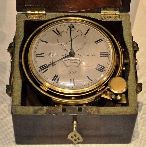 Barrauds Marine Chronometer c1822 at Science Museum