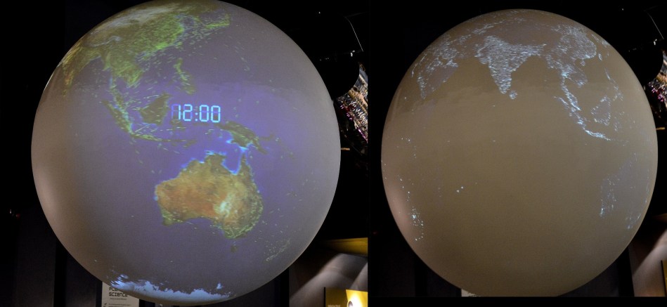 Globe at London Science Museum 2