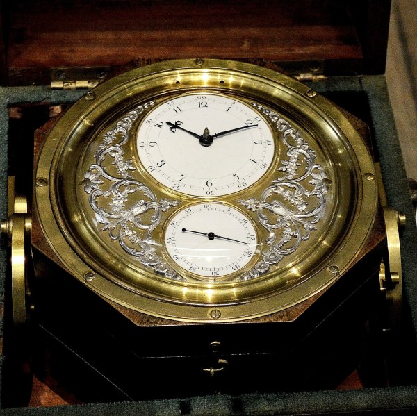 Ornate Marine Chronometer at Science Museum