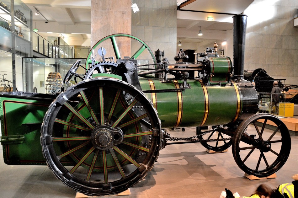 Traction Engine at London Science Museum