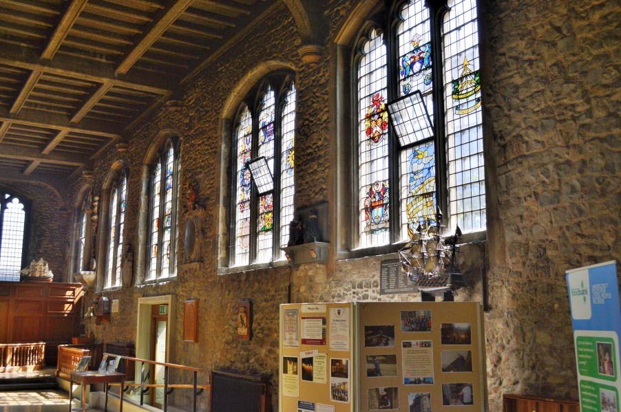 Stained Glass at All Hallows by the Tower