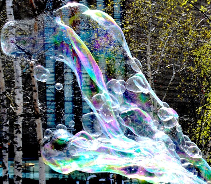 Bubbles on London's South Bank DSC_3101