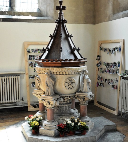 St Mary's Church Stoke Newington Font