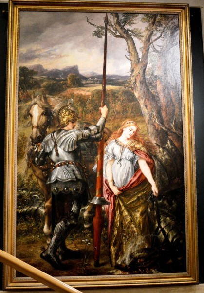 fair-st-george-by-john-gilbert-at-the-guildhall-art-gallery